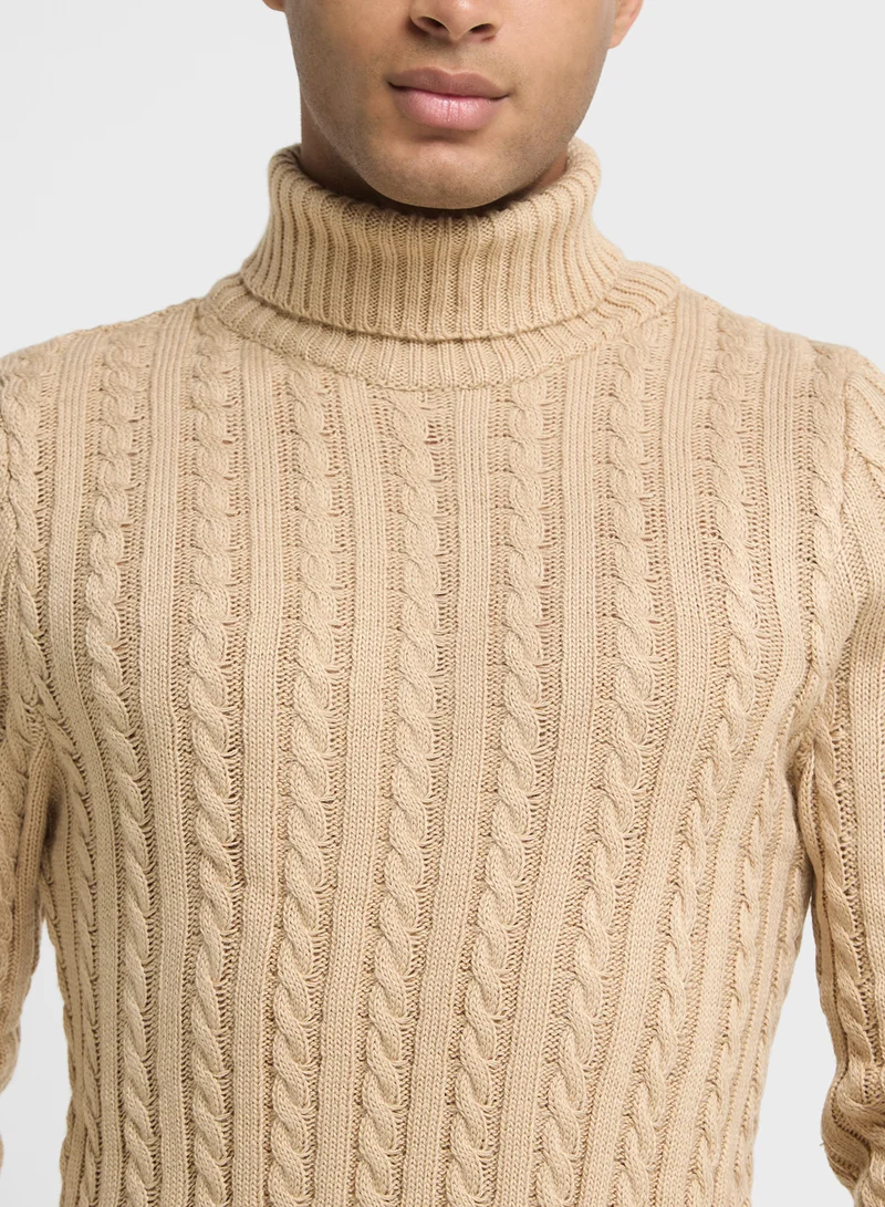 Seventy Five Roll Neck Sweater