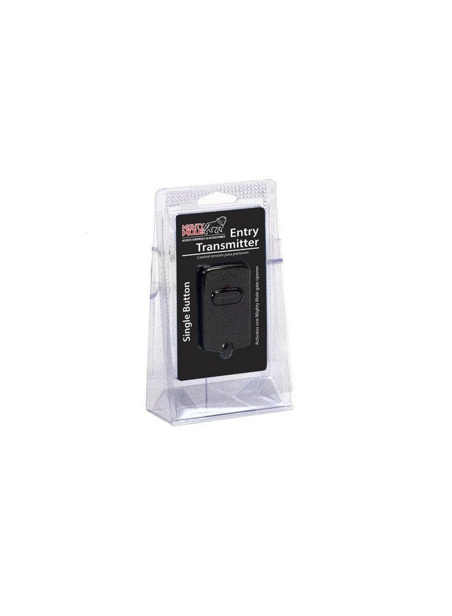 Mighty Mule Single Button Gate Opener Remote (FM135) , Black - Image 1