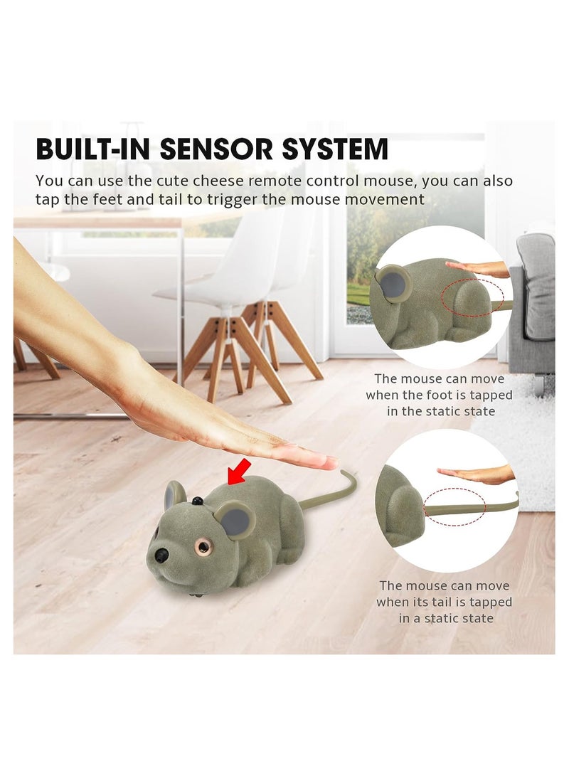 Wireless Rechargeable Interactive Cat Toy Simulation Mouse for Indoor Outdoor Fun Exercise and Play - Image 5