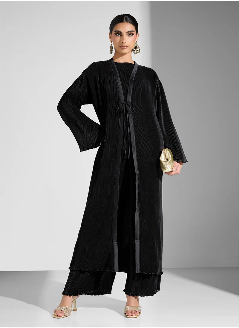 سنوار SOFT PLEATED ABAYA