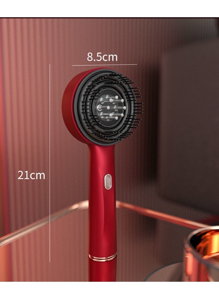 jingpin Smart Massage Comb Red Light Hair Growth Scalp Massager Brush with Serum Applicator, Anti-Hair Loss Head Scratcher for Men & Women - Image 3
