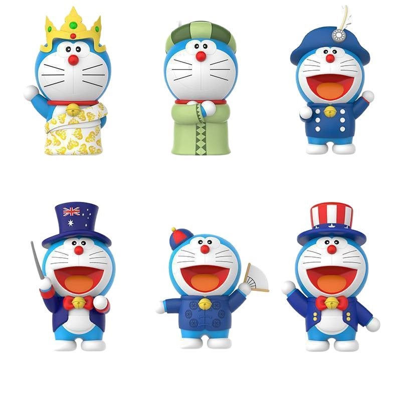 Doraemon World Travel Series Blind Box Action Figure - Image 5