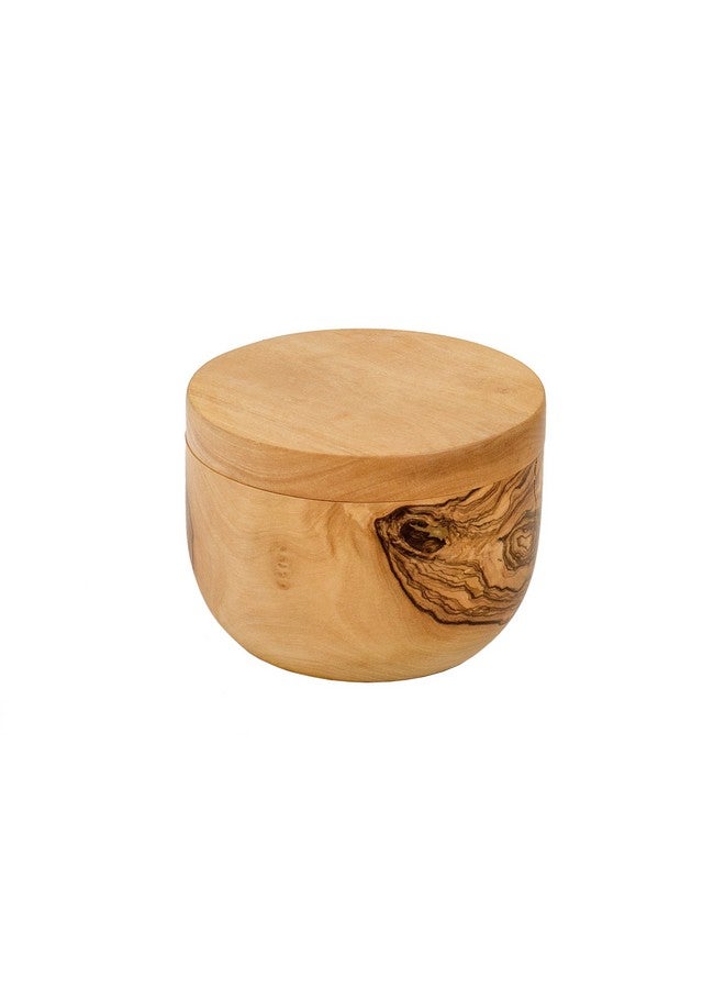 Berard Olive-Wood Handcrafted Salt Keeper - Image 3