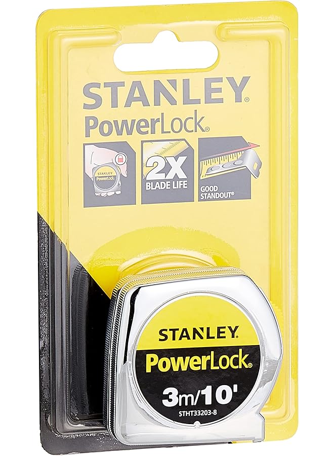 ستانلي 0 33 231T شريط باورلوك الكلاسيكي 3 م - Image 1