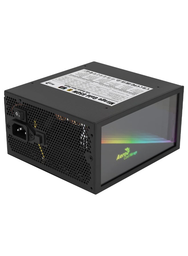 AeroCool AEROCOOL Mirage Gold 850W Fully Modular 100-240VAC APFC UK Box - Image 1