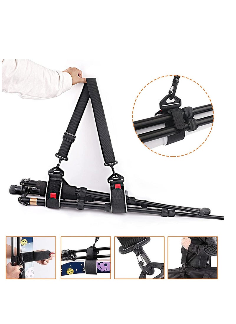 Y&D - Snowboard and Boot Carrier Straps, Adjustable Ski Shoulder Carrier, Features Cushioned Sling, Effortlessly Transport Your Gear Everywhere You Go (Ski 2 Pack) - Image 1
