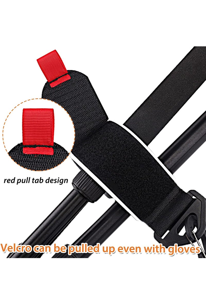 Y&D - Snowboard and Boot Carrier Straps, Adjustable Ski Shoulder Carrier, Features Cushioned Sling, Effortlessly Transport Your Gear Everywhere You Go (Ski 2 Pack) - Image 1