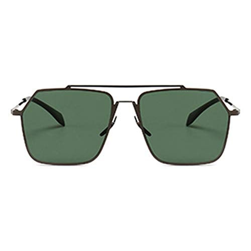 Visions India Official War Teaser Hrithik Roshan Black Square Sunglasses Unisex Men Women (Gray-Green) - Image 3