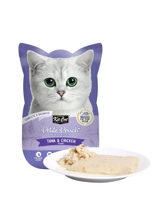 Kit Cat Petite Pouch Tuna & Chicken 70g