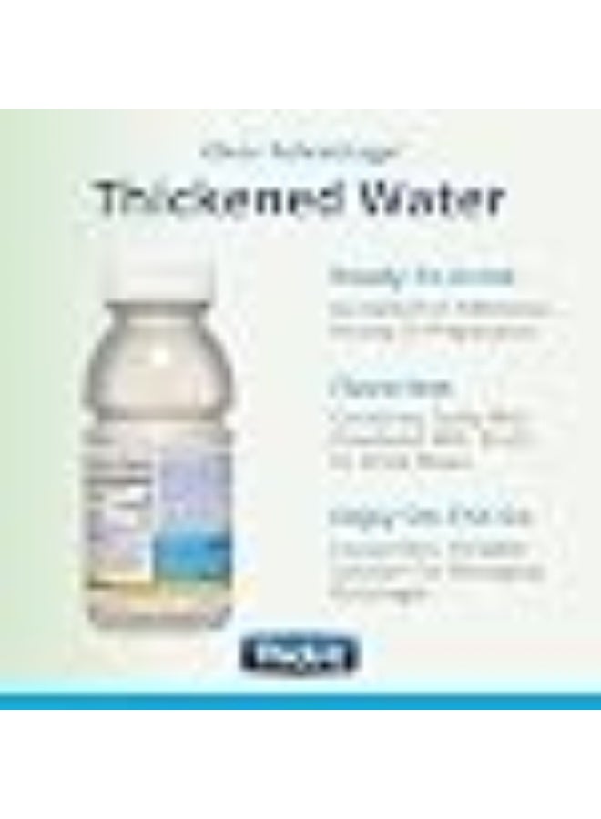 THICK-IT ThickIt Clear Advantage Moderately Thick Water Honey Consistency ReadytoDrink Digestible Swallowing Aid Convenient  ReadytoUse No Mixing Needed  8 oz Bottle 24 Pack - Image 4