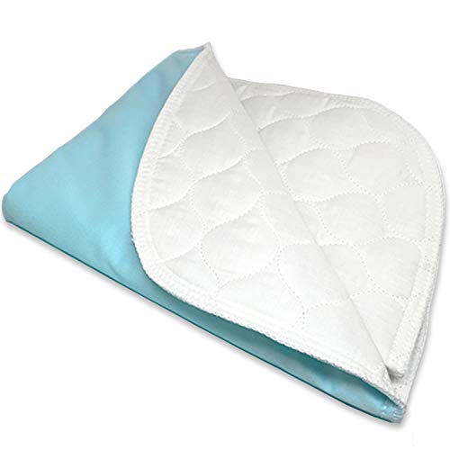 RMS Ultra Soft 4-Layer Washable and Reusable Incontinence Bed Pad - Waterproof Bed Pads, 34"X36" - Image 1