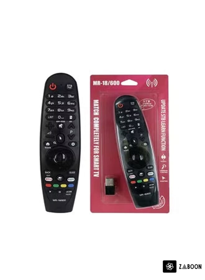 Zaboon Generic TV Remote Control For LG magic smart black