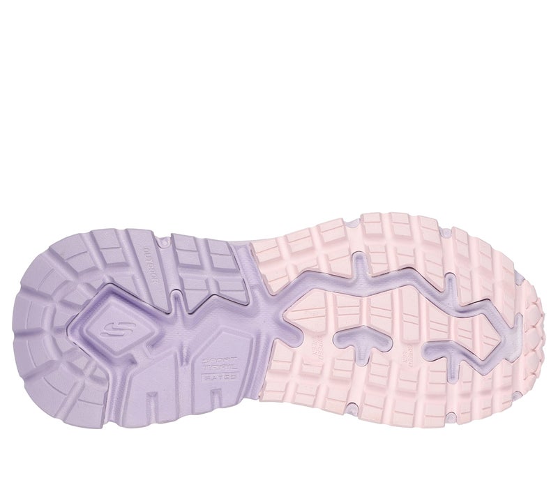 Skechers Womens D'LUX Journey Grey Multi Casual Sneakers, 3 UK (6 US) - Image 3