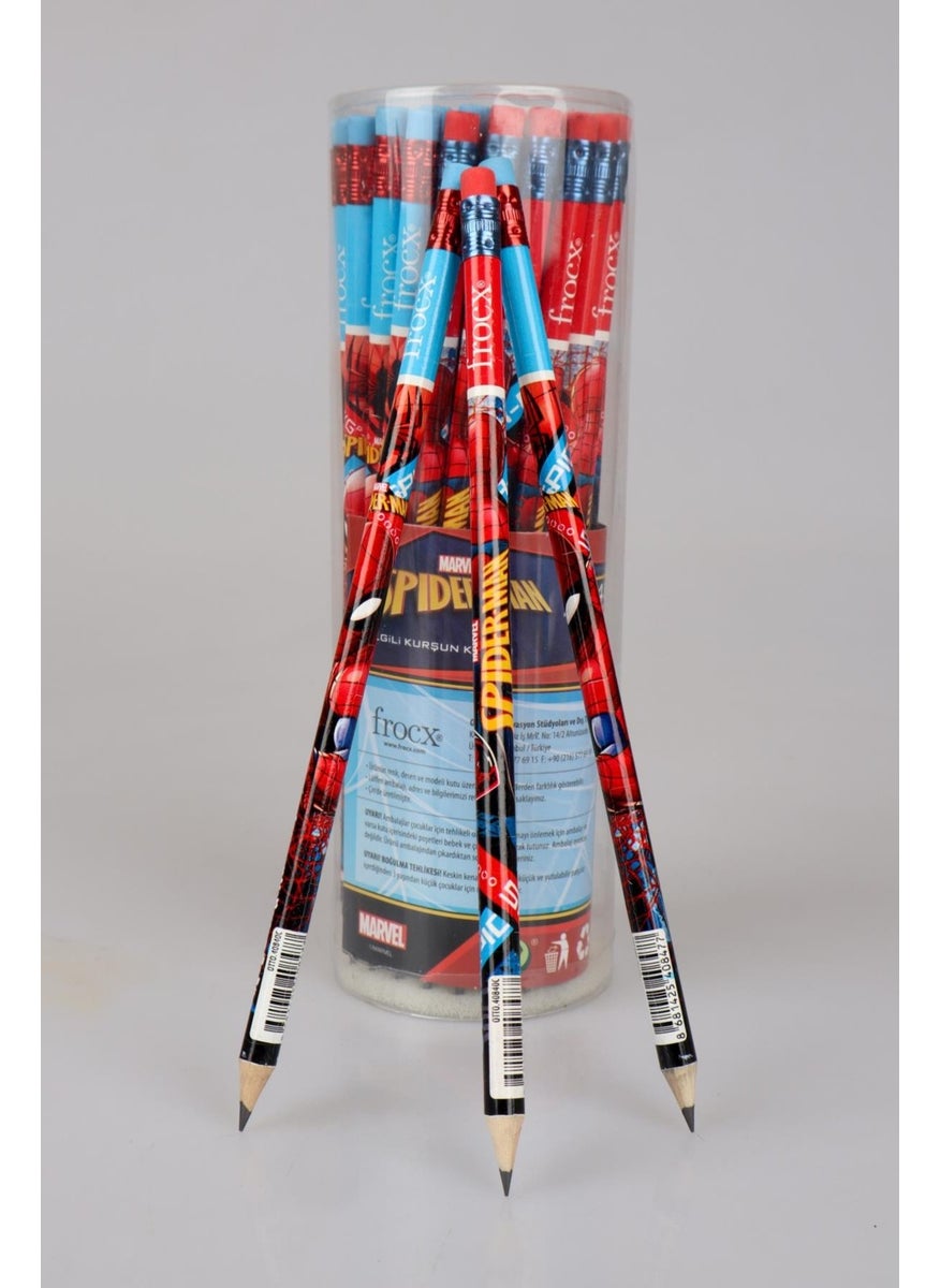 SPIDERMAN Licensed Pencil with Eraser  - Image 1