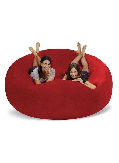Family Sack Bean Bag With Soft Filling Red 135 cm