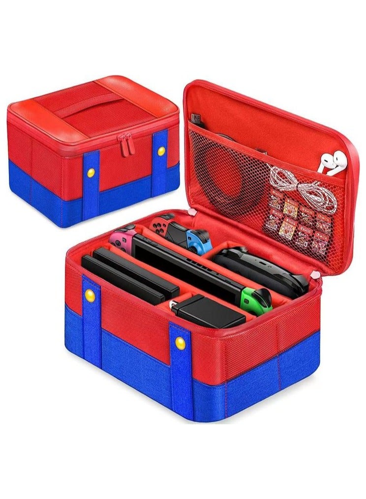 Large Protective Carrying Case for Nintendo Switch OLED Console Pro Controller Travel Storage Bag Case for Switch Accessories - Image 1