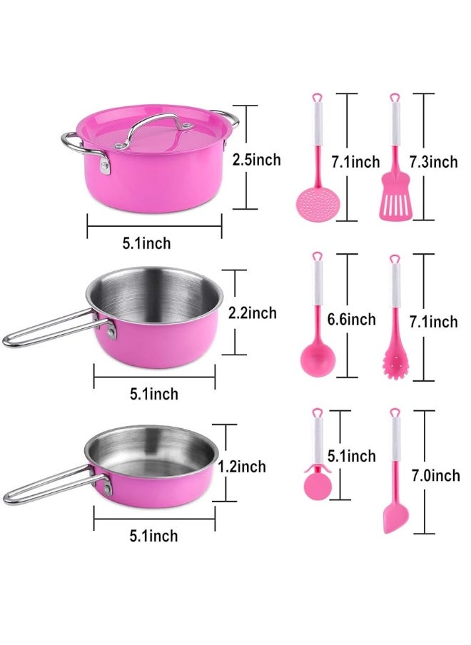 INNOCHEER INNOCHEER Play Food for Kids Kitchen Cooking Playing Set, 26 PCS Kids Kitchen playset Accessories with Chef Hat Apron Dress Up, Toddler Cooking Chef Costume Set for 3 4 5 6 Year Old Girls Boys  - Image 1