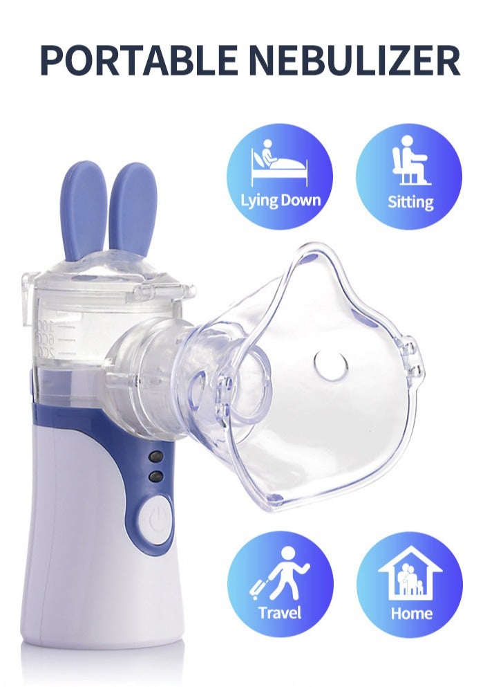Generic KWL-U101 Ultrasonic Handheld micro-mesh atomizer Household convenient atomizing humidifier for adults and children Mini handheld atomizer(without battery)  - Image 4