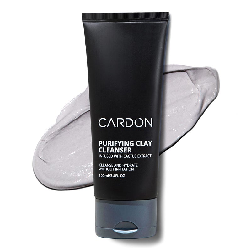 Cardon Mens Deep Pore Cleaning Clay Face Wash 4x Better Than Charcoal Oily AcneProne Skin Korean Premium Skin Care Remove Face Oil Dirt 1 CT