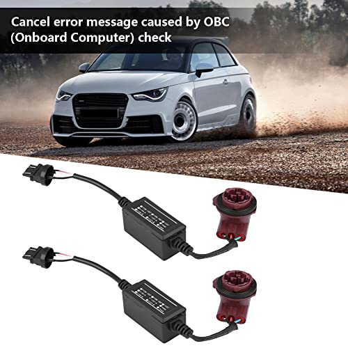 ZERONE LED Decoder Adapter, 3157 LED Decoder Adapter Anti Hyper Blink Flash Error Cancel Canbus Brake, Pack of 2 - Image 4