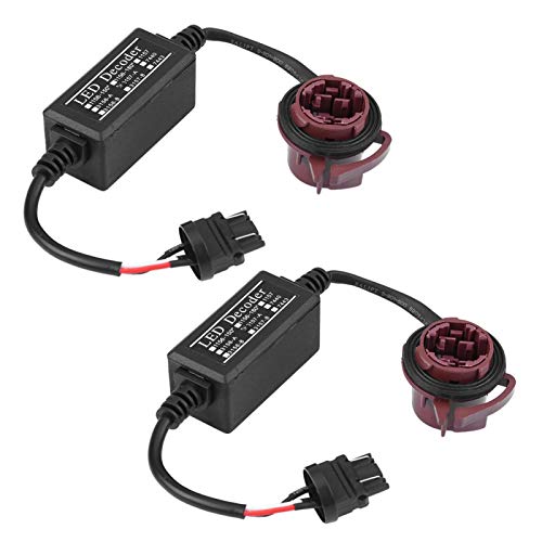 ZERONE LED Decoder Adapter, 3157 LED Decoder Adapter Anti Hyper Blink Flash Error Cancel Canbus Brake, Pack of 2 - Image 3