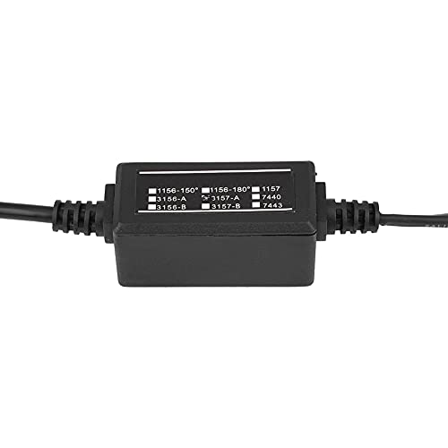 ZERONE LED Decoder Adapter, 3157 LED Decoder Adapter Anti Hyper Blink Flash Error Cancel Canbus Brake, Pack of 2 - Image 5