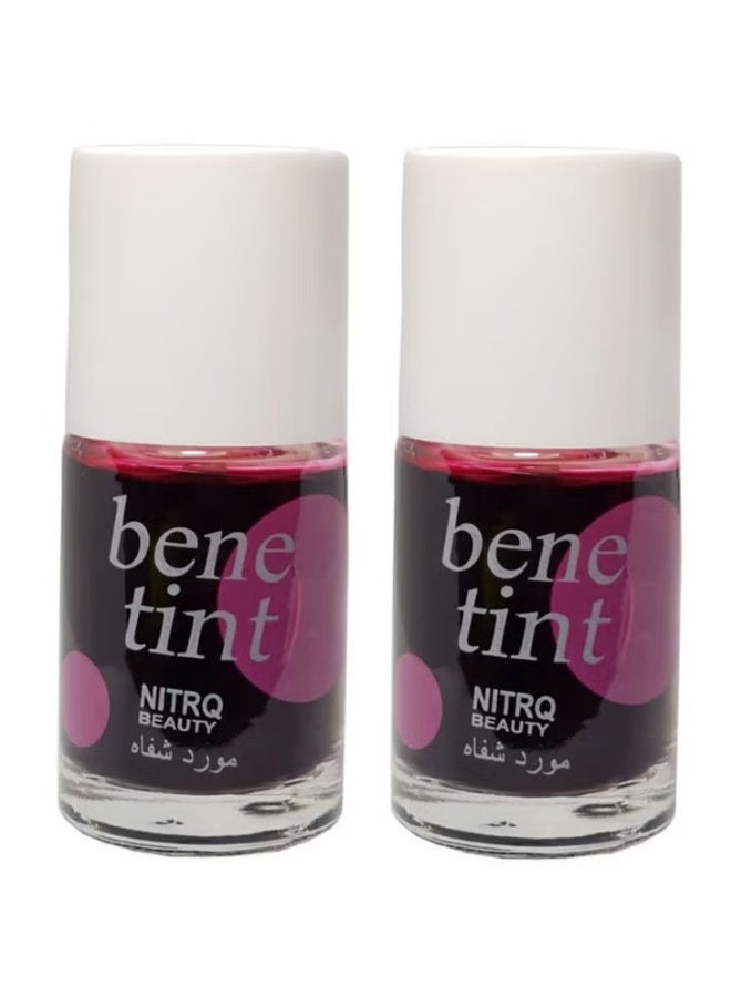 Nitrq Beauty 2 PCS OF Bevetnnt Cheek And Lip Duo Pink - Image 1