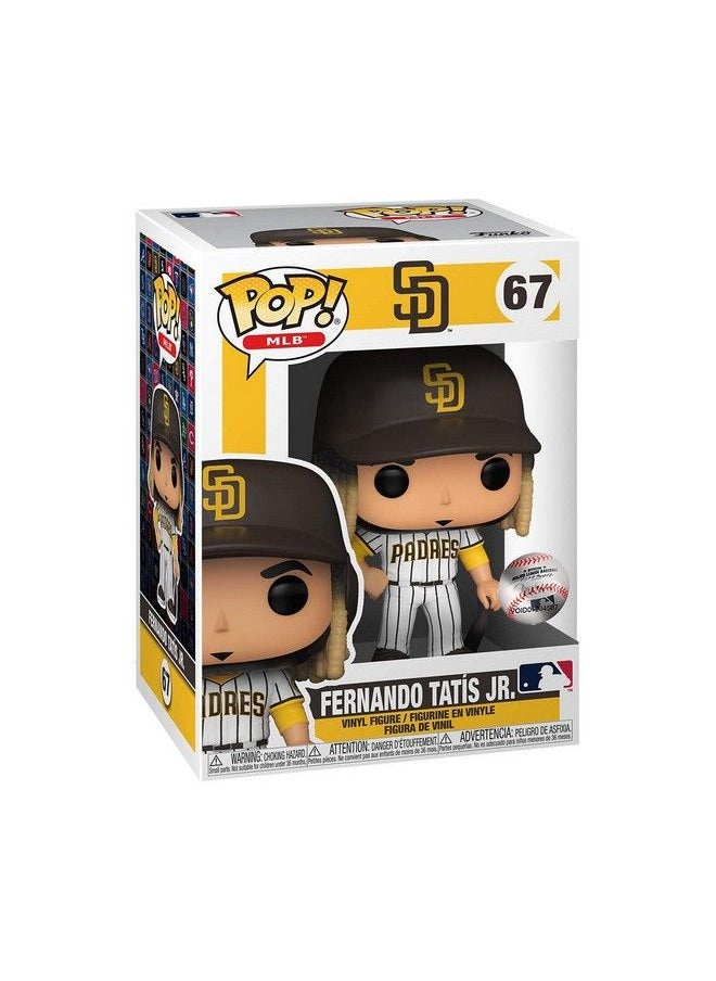 Funko Pop Mlb: Padres Fernando Tatís Jr. (Home Uniform) Multicolor 3.75 Inches  - Image 3