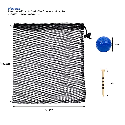 Bac-kitchen 40 Pack Foam Golf Practice Balls - Realistic Feel and Limited Flight Training Balls for Indoor or Outdoor (40 Blue) - Image 2