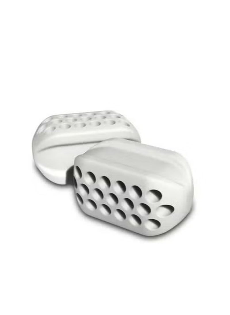 Generic - Jawline Exerciser for Men Women,2 Pcs Sports Jaw Exerciser Silicone Jaw Trainer Face Exerciser Jaw Toner Mewing Jaw Chisel Exerciser ,Sharp Chin Line, Jaw Exerciser for Intermediate and Advanced Users - Image 1