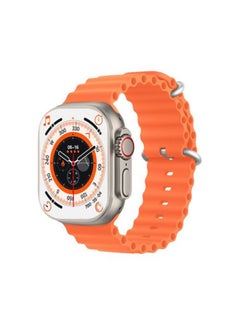 Generic Smart Watch T8000 Ultra 3 - Orange | Advanced Features & Sporty Design  - Image 1