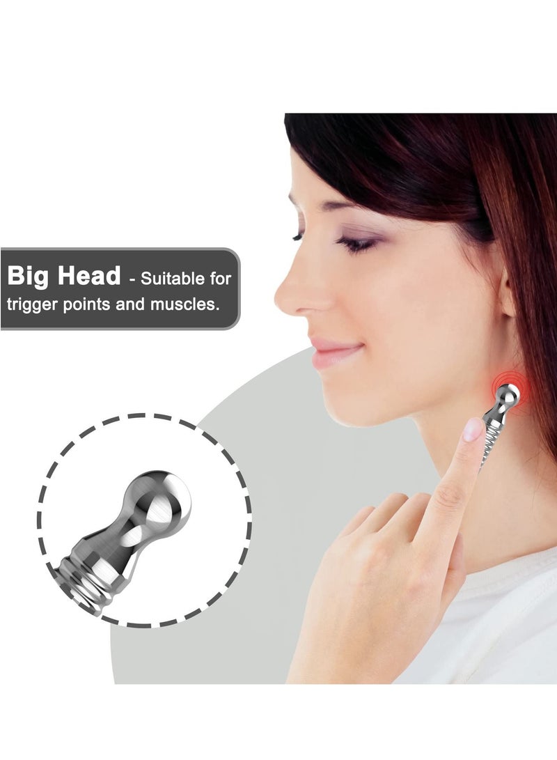 NIBEMINENT Acupuncture Pen Stainless Steel Deep Tissue Massage Tool for Full Body Meridian Pain Relief - Image 4