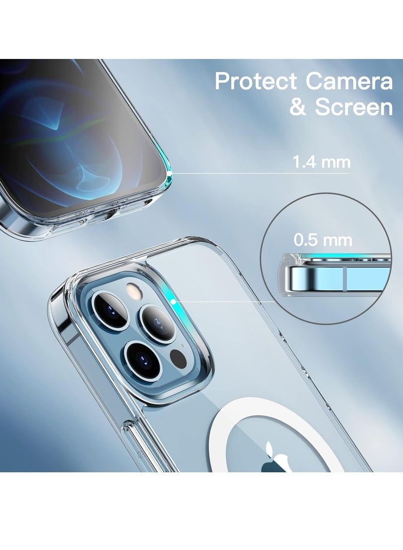Magnetic Case for iPhone 12 Pro Max 6.7in (Clear)  - Image 5