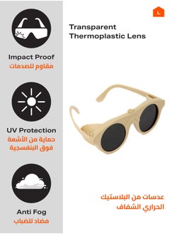 LAWAZIM Black Welding Safety Glasses  - Image 2