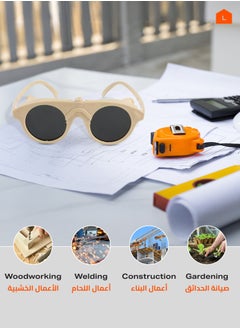 LAWAZIM Black Welding Safety Glasses  - Image 4