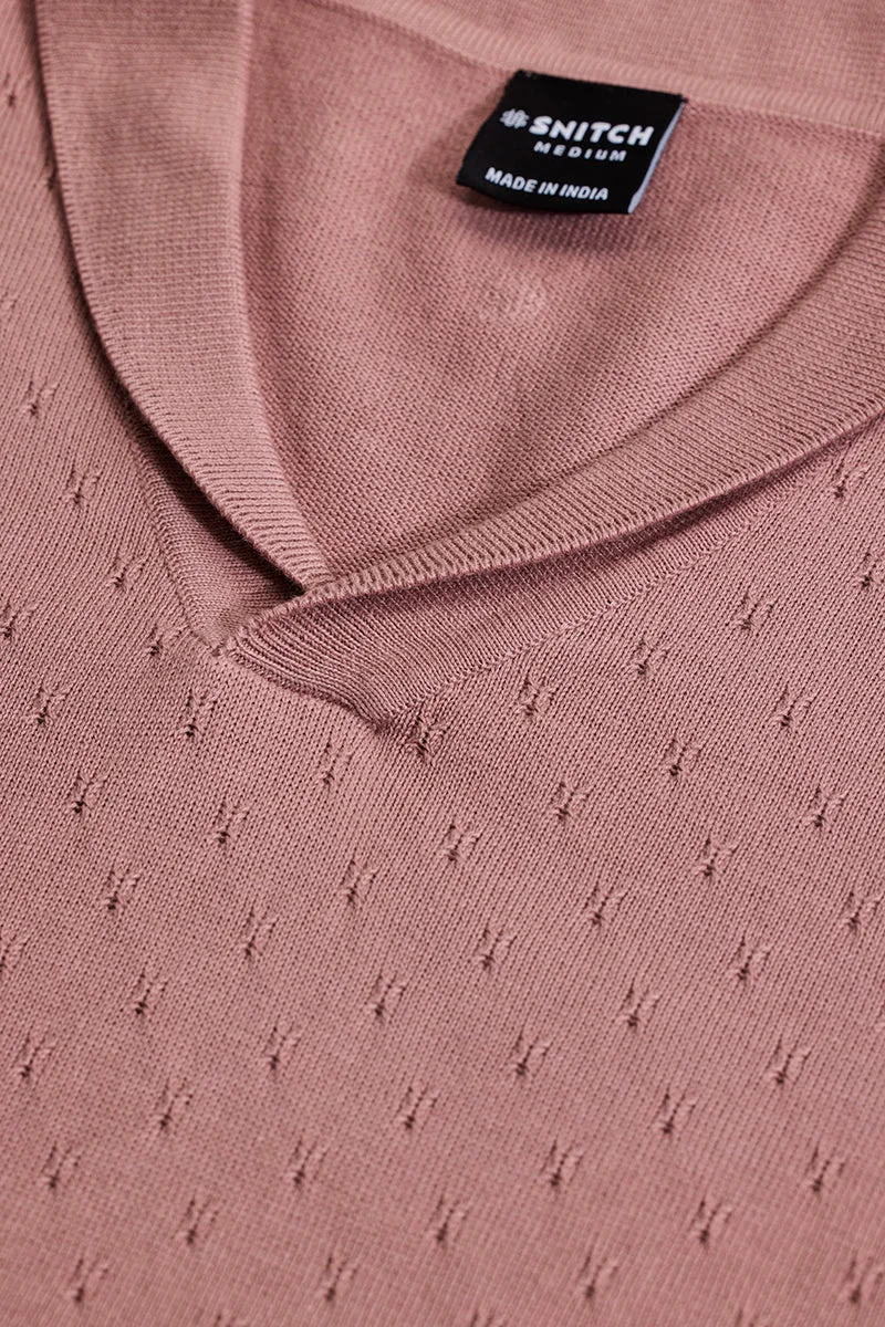 SNITCH تيشيرت وردي بتصميم ذاتي