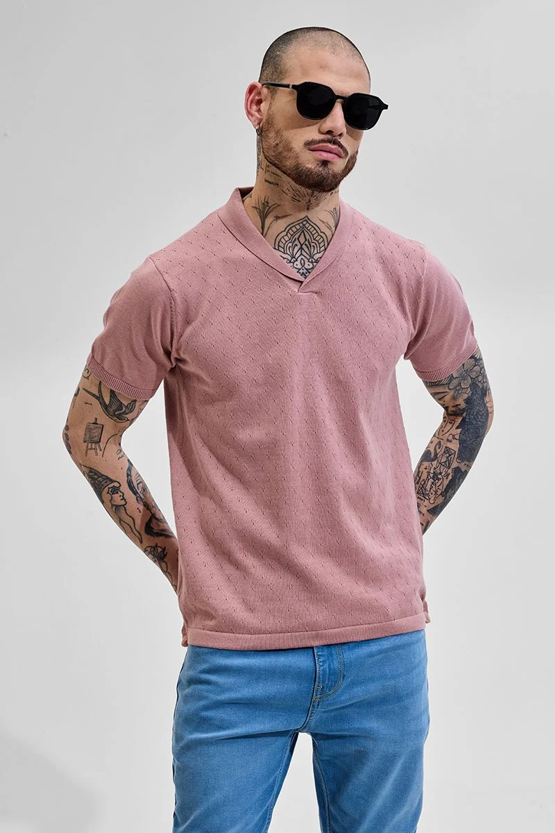 سنيتش تيشيرت وردي بتصميم ذاتي