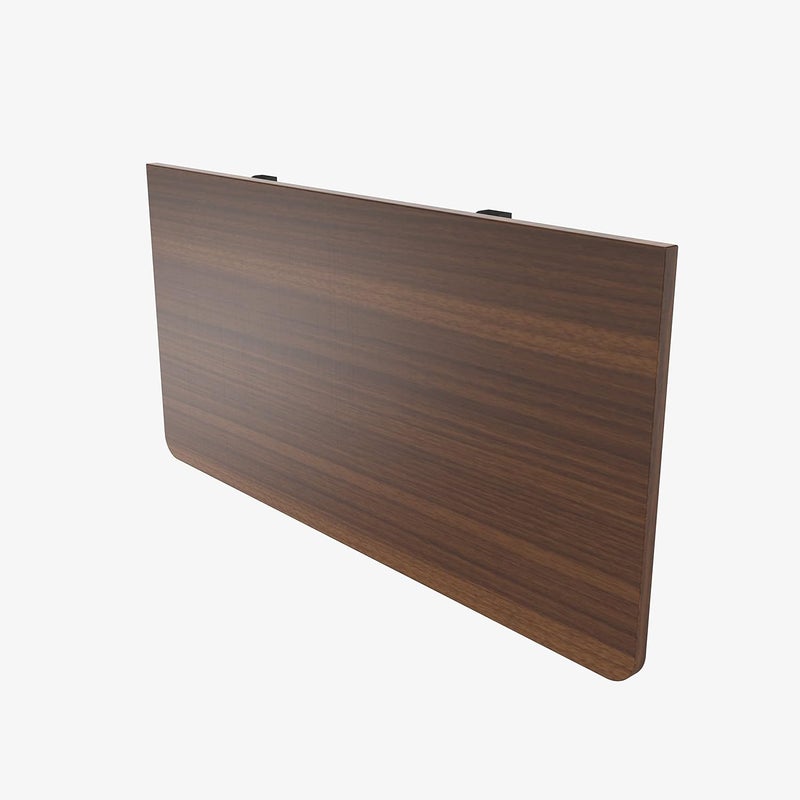 InnoFur Den Wall Mounted Folding Study Laptop Reading Writing Work from Home Table Regular 80x40CM Brown - Image 3