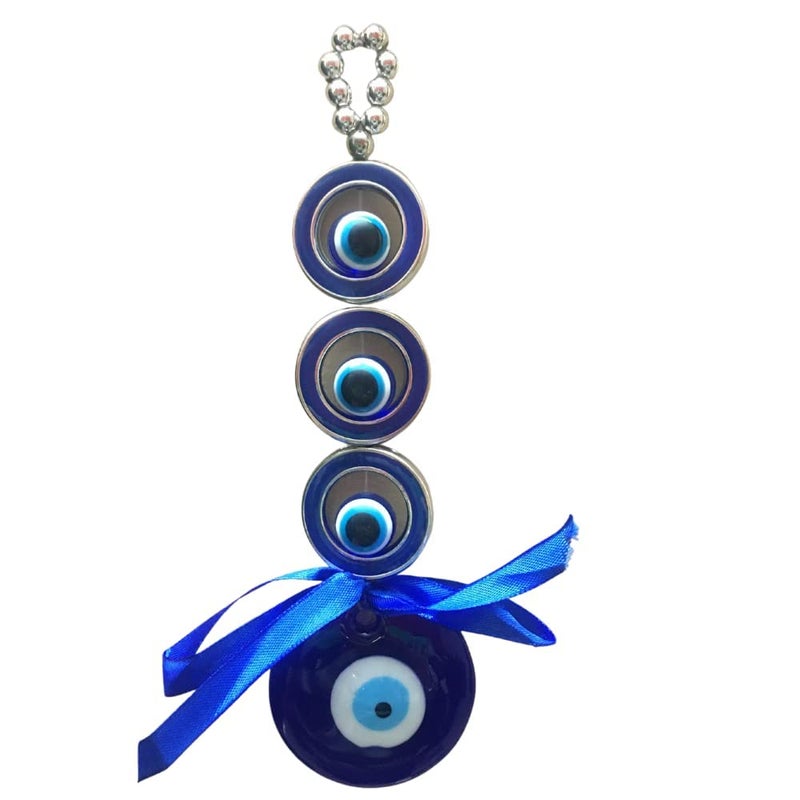 RIPE INDIA RIPE INDIA 3 Eye Balls Evil Eye Classic Design Hanging for Home Office Shop Car - Image 4