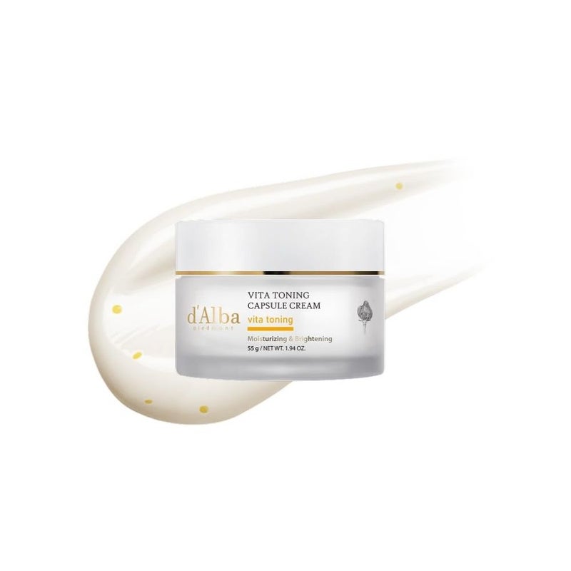 d'Alba Vita Toning Capsule Cream 55g - Image 1
