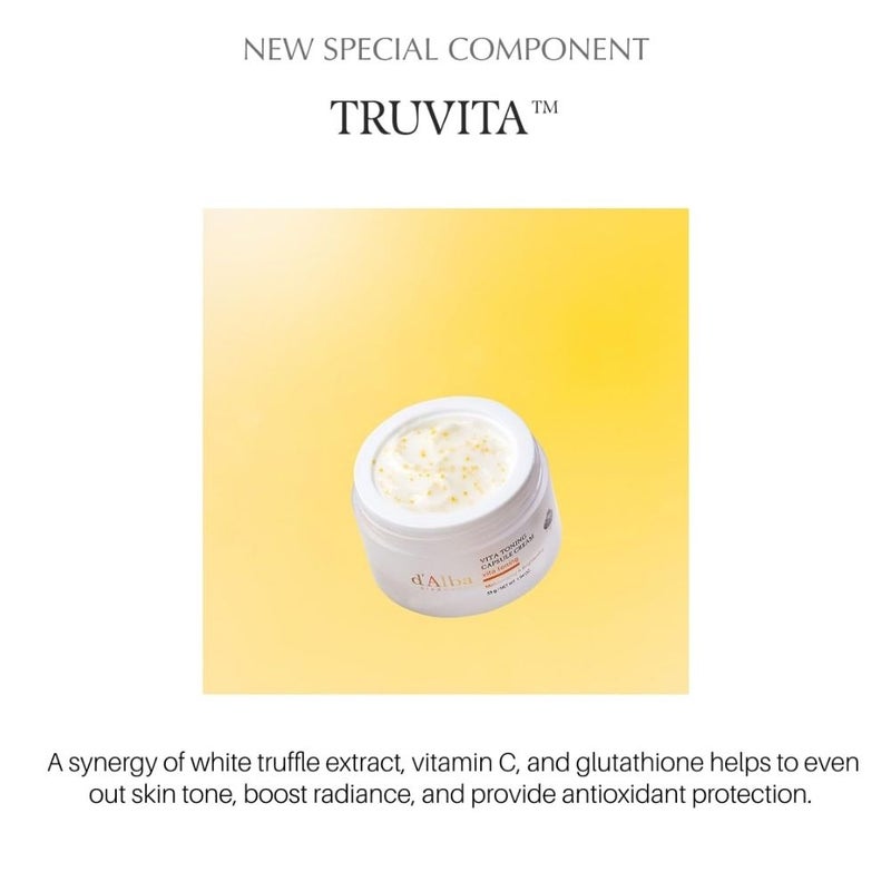 d'Alba Vita Toning Capsule Cream 55g - Image 4