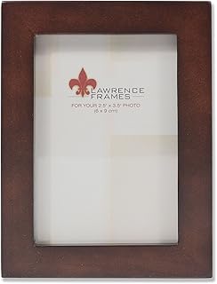 Lawrence Frames Lawrence Frames 755923 Espresso Wood Picture Frame, 2.5 by 3.5-Inch  - Image 1