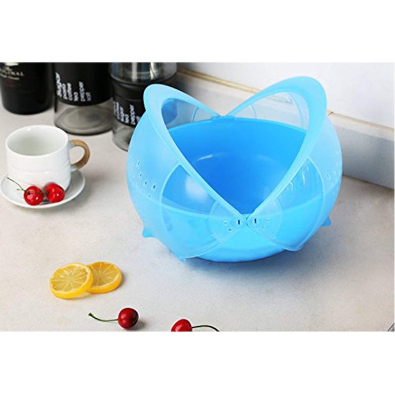 Kuber Industries 3 Piece Plastic Fruit Vegetable Washing Basket Set - Image 3