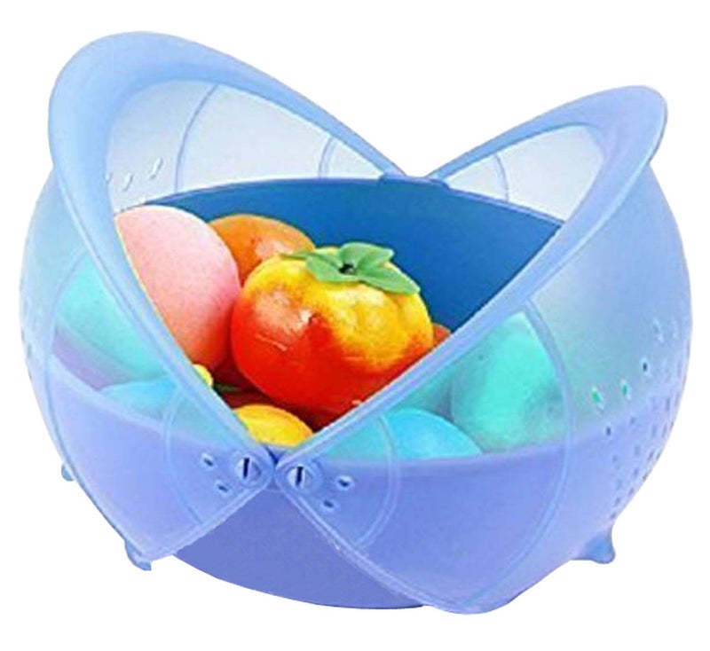 Kuber Industries 3 Piece Plastic Fruit Vegetable Washing Basket Set - Image 2