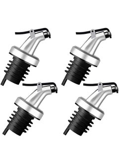 ECVV Olive Oil Spouts Oil Vinegar Bottle Stopper Spout Leakproof Nozzle Dispenser Wine Pourer Foroil Vinegar Olive Oil Salad Wine Etc 4 Pack  - Image 1