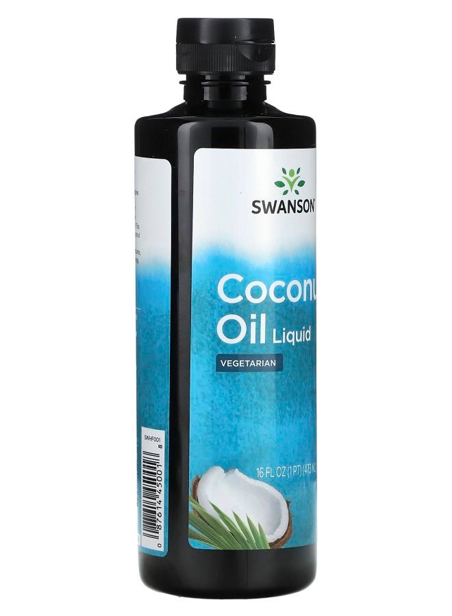 SWANSON زيت جوز الهند السائل 16 أونصة سائلة (473 مل) - Image 2