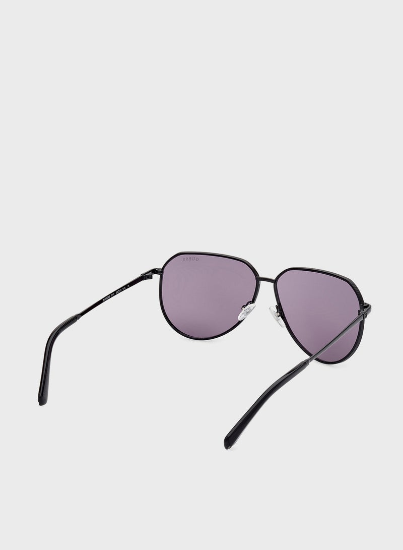 GUESS Uv Protected Aviator  Sunglasses - Image 5