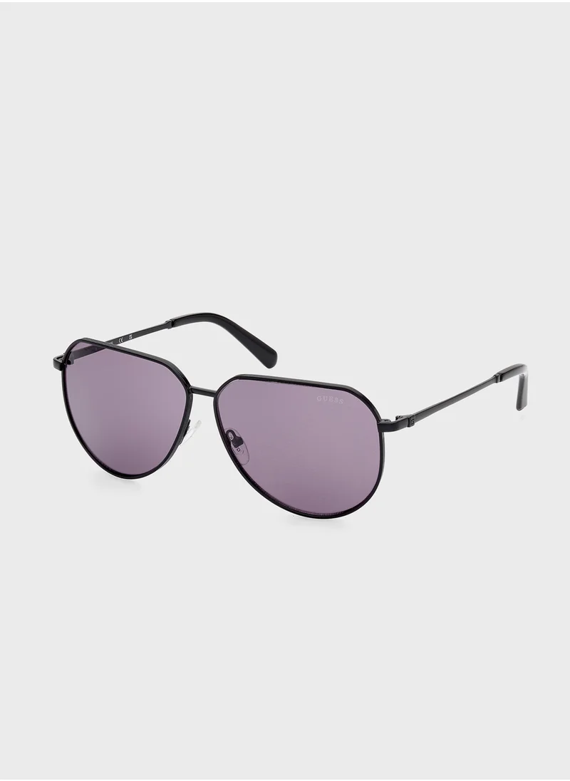 GUESS Uv Protected Aviator  Sunglasses