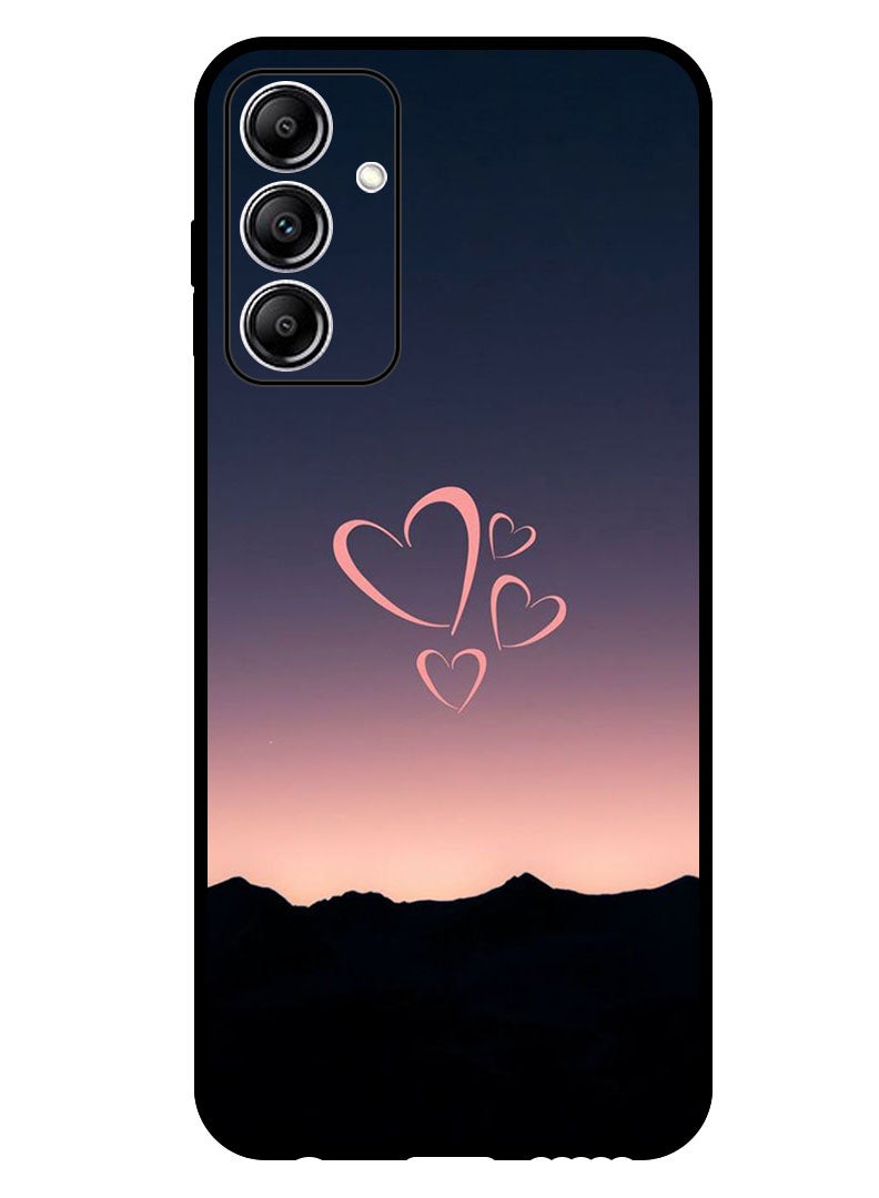 Theodor Protective Case Anti Scratch Shock Proof Bumper Cover For Samsung Galaxy A35 Four Hearts - Image 1