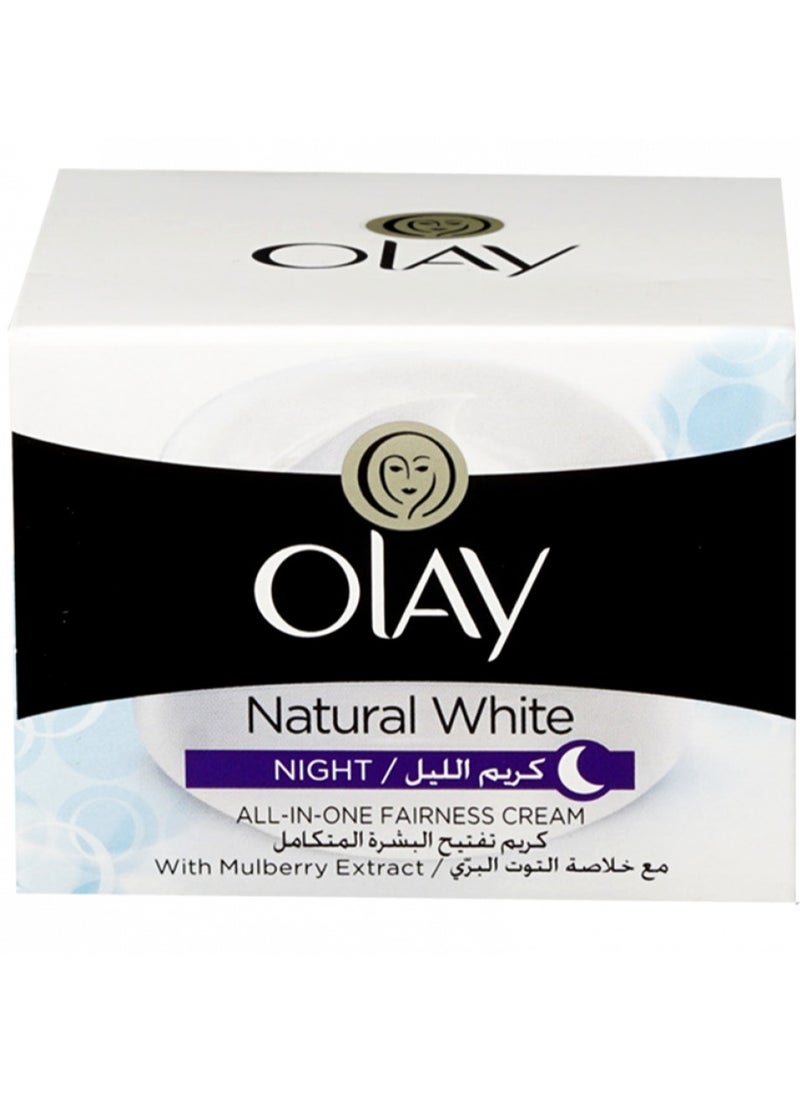 Olay Natural All-In-One Fairness Cream White 50 